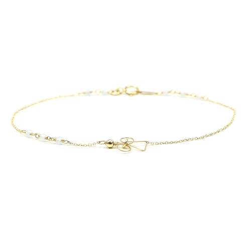 Women's Bracelet by Ichiban - Angel Aquamarine AU14K