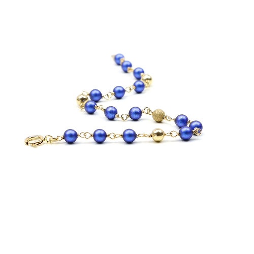 Bracelet by Ichiban - Luxury Iridescent Dark Blue