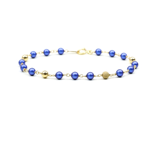 Bracelet by Ichiban - Luxury Iridescent Dark Blue