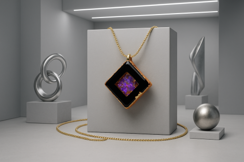 Black Foil - pandantiv Ichiban Bijuterii